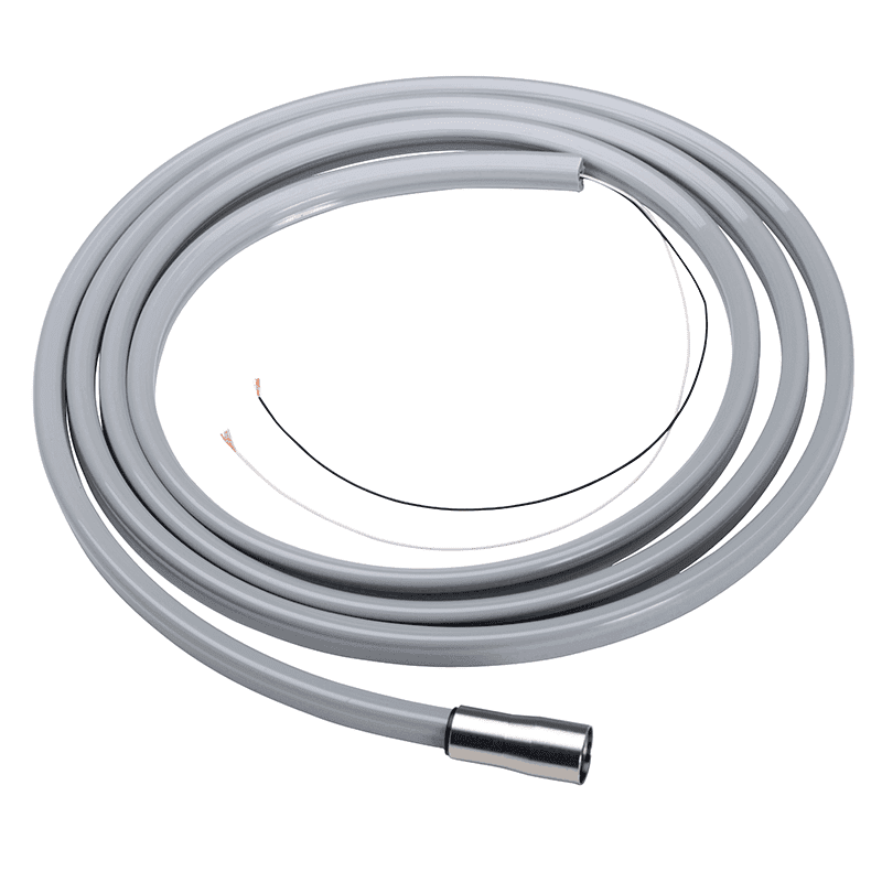 DCI ISOC 6 Pin Power Optic Handpiece Tubing 7′ Sterling Straight