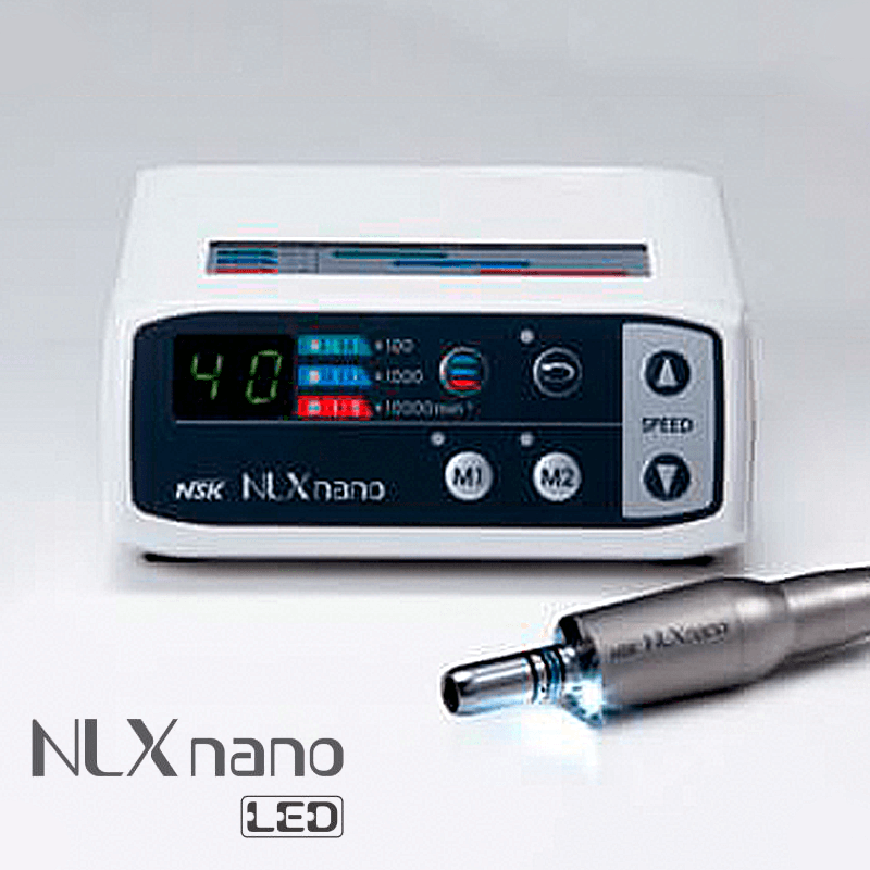 NSK Nano NLX LED Electric Micromotor Handpiece System Precision Dental