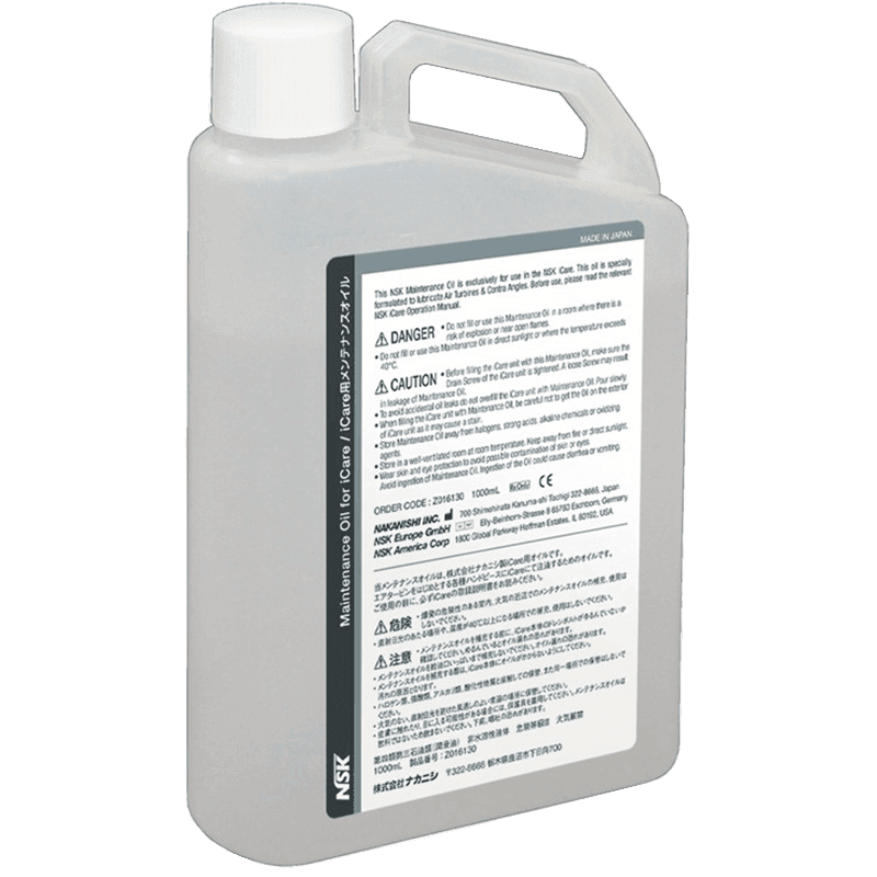 Handpiece Repair NSK iCare Maintenance Oil Precision Dental